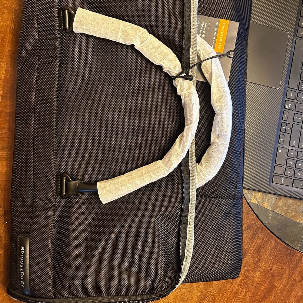 Sole Premise satin Black Duffel Bag.